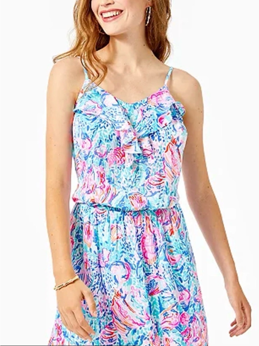 NWT Lilly Pulitzer Zana Skort Romper Sz M